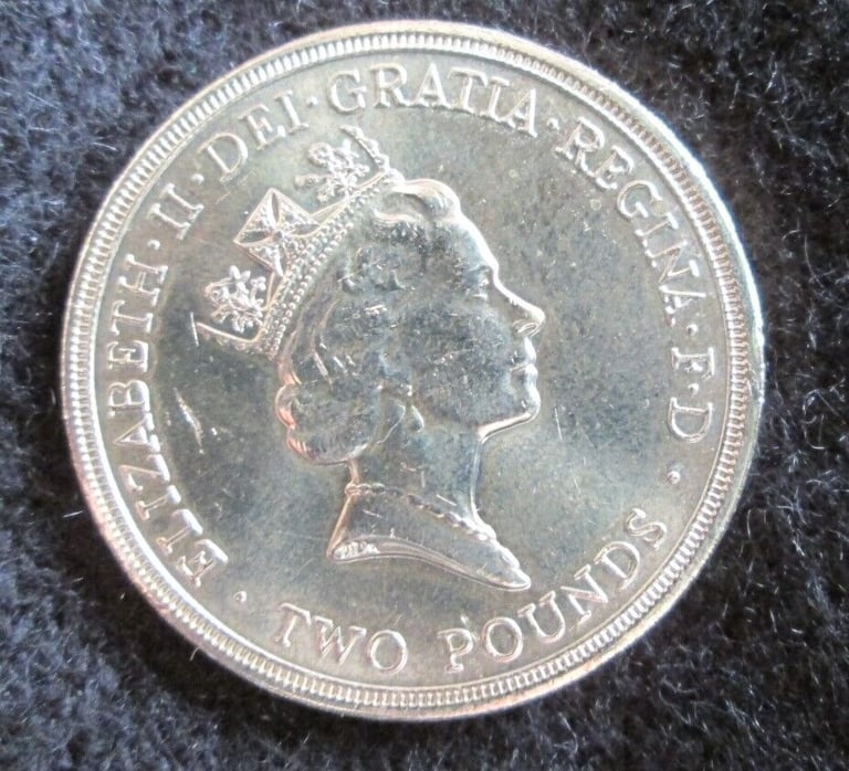  NEW - £2.00 COIN TERCENTENARY OF THE BILL OF RIGHTS 1689-1989