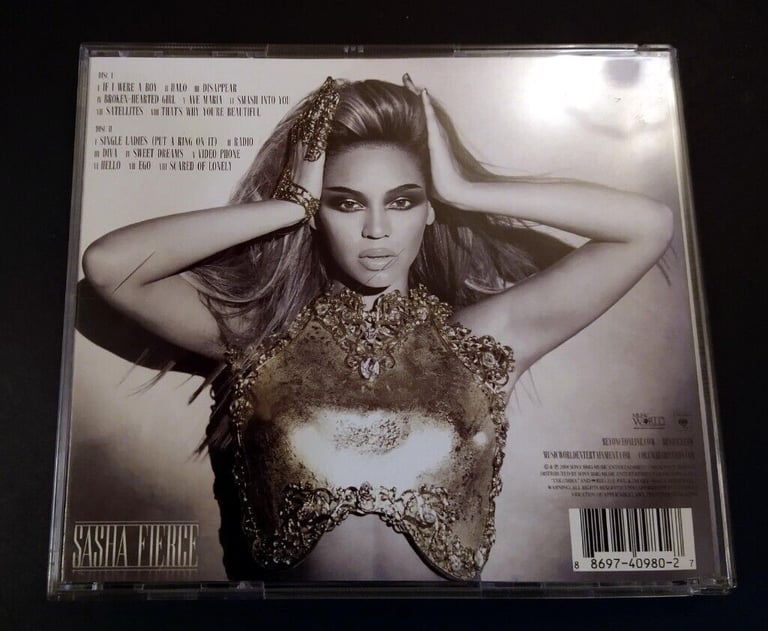 Beyonce - I am Sasha Fierce ( Deluxe 2 Disc CD Album )