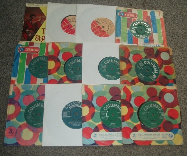 image for 45rpm VINYL RECORDS - CLIFF RICHARD & THE SHADOWS
