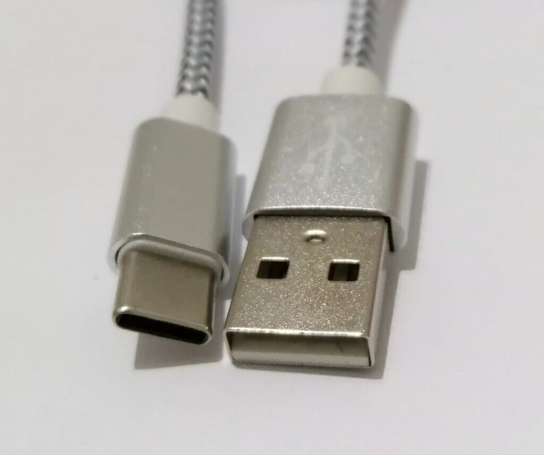 USB C Cable Pack of 3 ( 1M+1.5M+2M) Type C Cable Fast Charger Lead Nylon