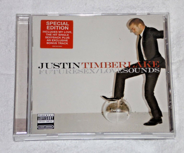 image for MUSIC CD ALBUM JUSTIN TIMBERLAKE 13 TRACKS FUTURE SEX LOVE SOUNDS SPECIAL EDITIO