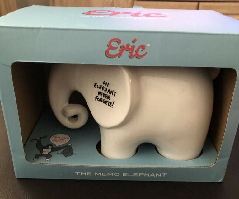 ERIC  the MEMO ELEPHANT 