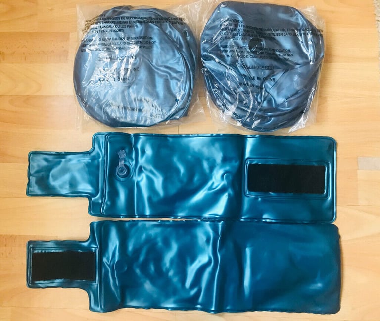 AquaBells Combo Set - Dumbbells and Ankle Weights Travel Weights Set