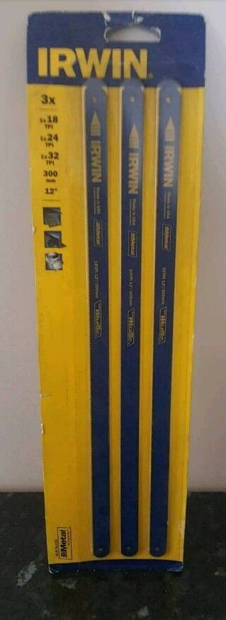 image for Irwin hacksaw blades variety pack of 3 300mm