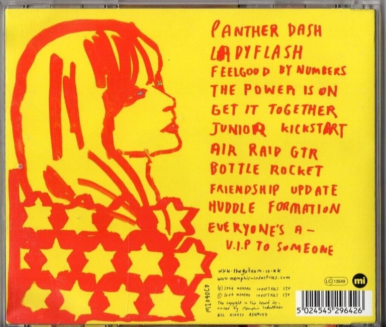 The Go! Team - Thunder Lightning Strike (CD Album)