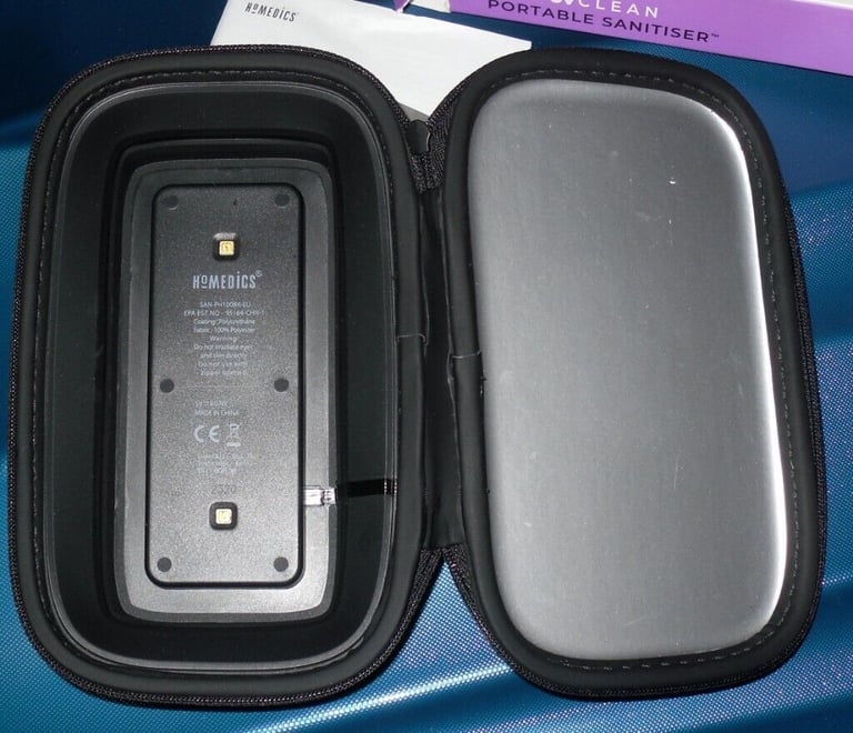 Homedics UV Clean Portable Phone Sanitiser - Kills 99.9% of Bacteria & Viruses in 60 seconds