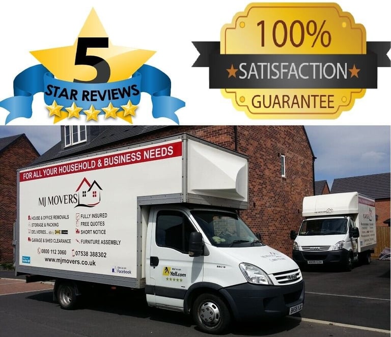 image for MJ MOVERS Ltd-5* removals in Coventry and beyond, short & long distance, Man with a Van,Free Phone C