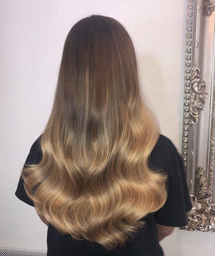 RUSSIAN HAIR EXTENSIONS MEGA HAIR LA WEAVE MICRO NANO KERATIN MOBILE 