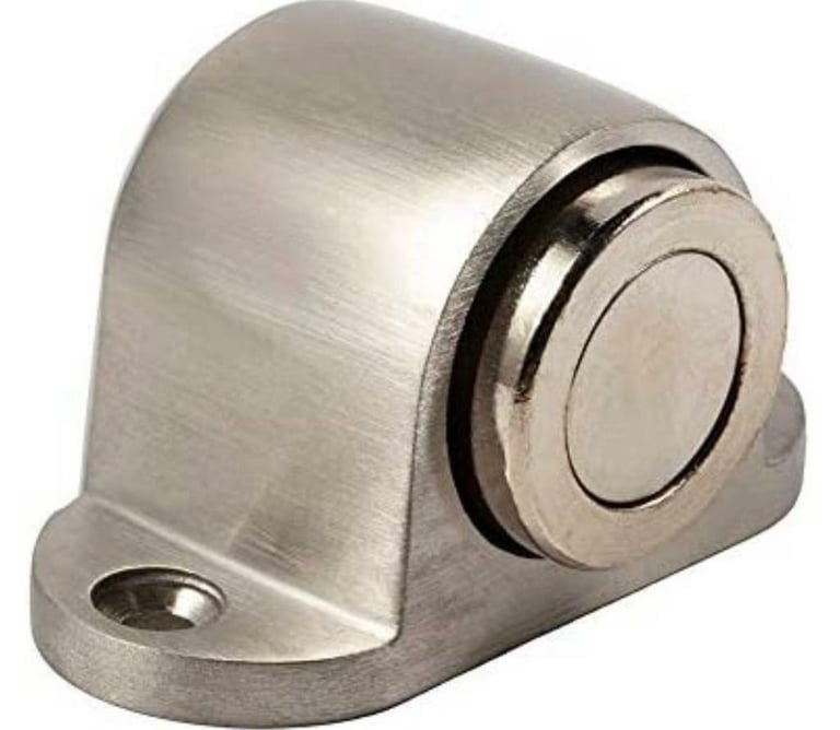 Magnetic Door Stop Catch - Stainless Steel Metal Magnet Door Stopper