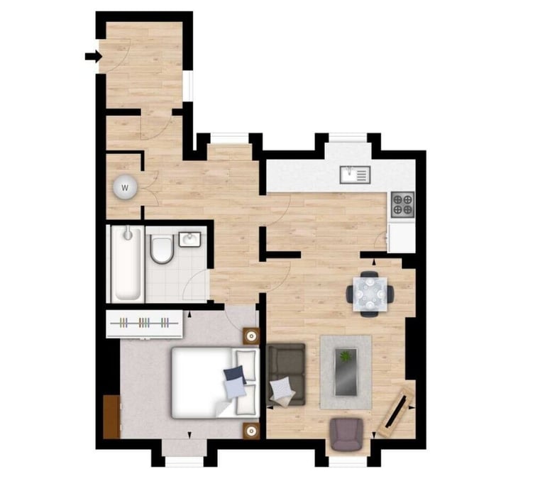 Furnished One bedroom Flat in Marylebone 