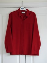 LADIES WOOL AND CASHMERE SHIRT- SIZE 10