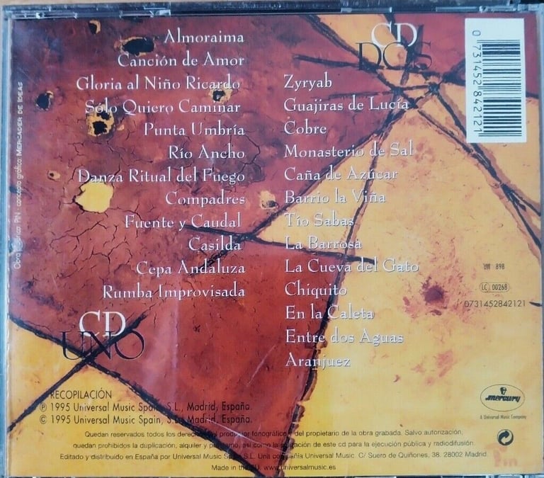 Paco De Lucia - Antologia (2CD Fatbox)