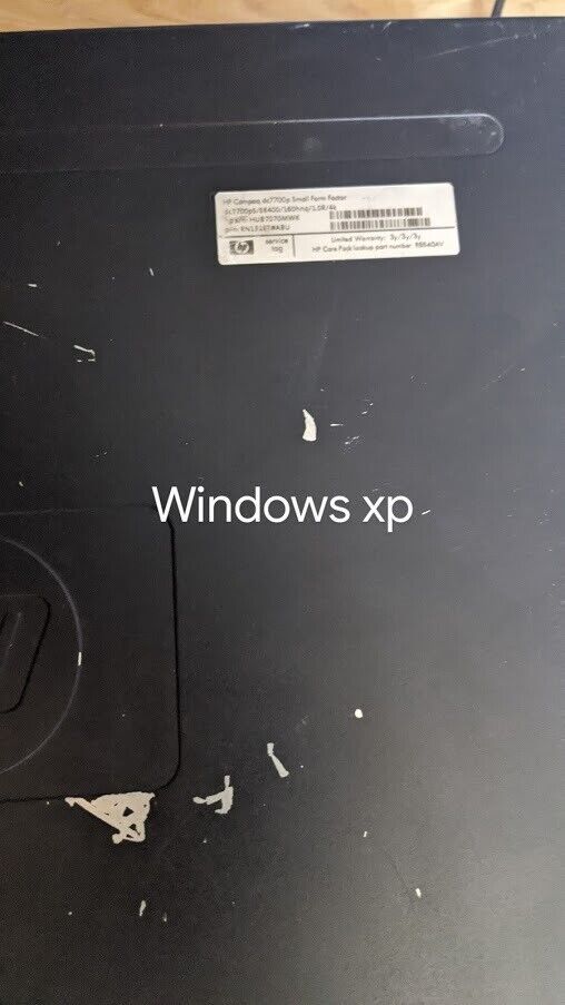 USED HP Compaq dc7700p Ultra-Slim Desktop (Windows XP)