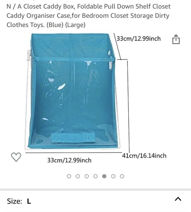 New Drop down storage box(Large size) bought from Amazon