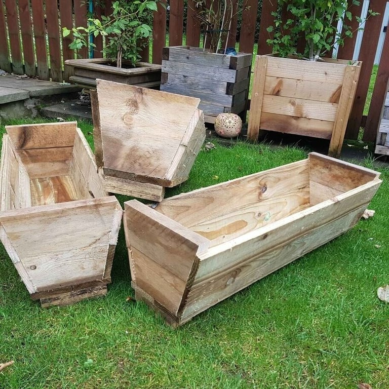 Huge Wooden planters