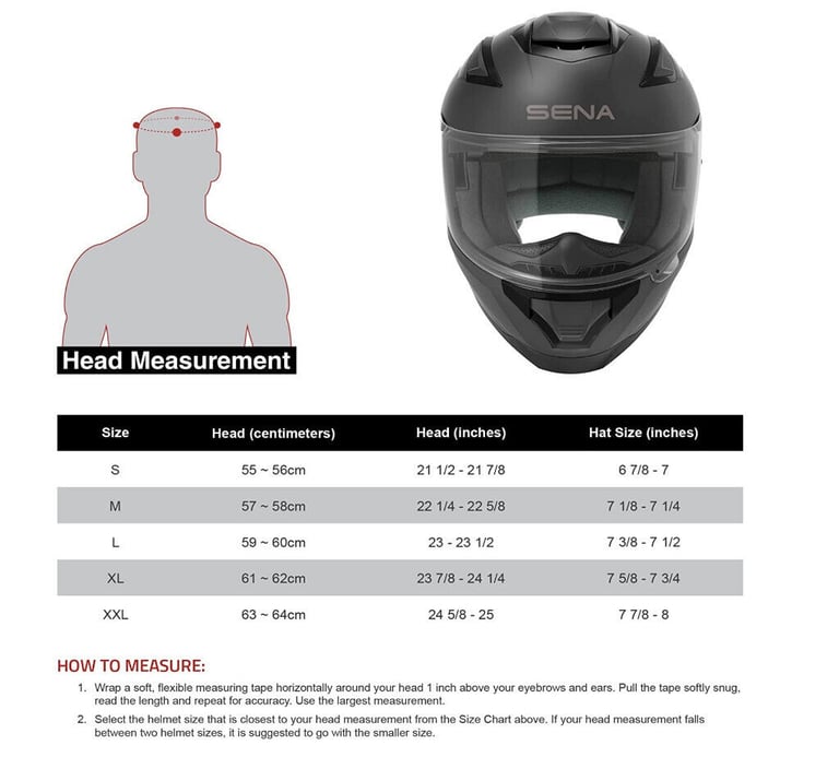 Sena Stryker Harman Kardon Premium Sound Helmet £500 now £400- LARGE