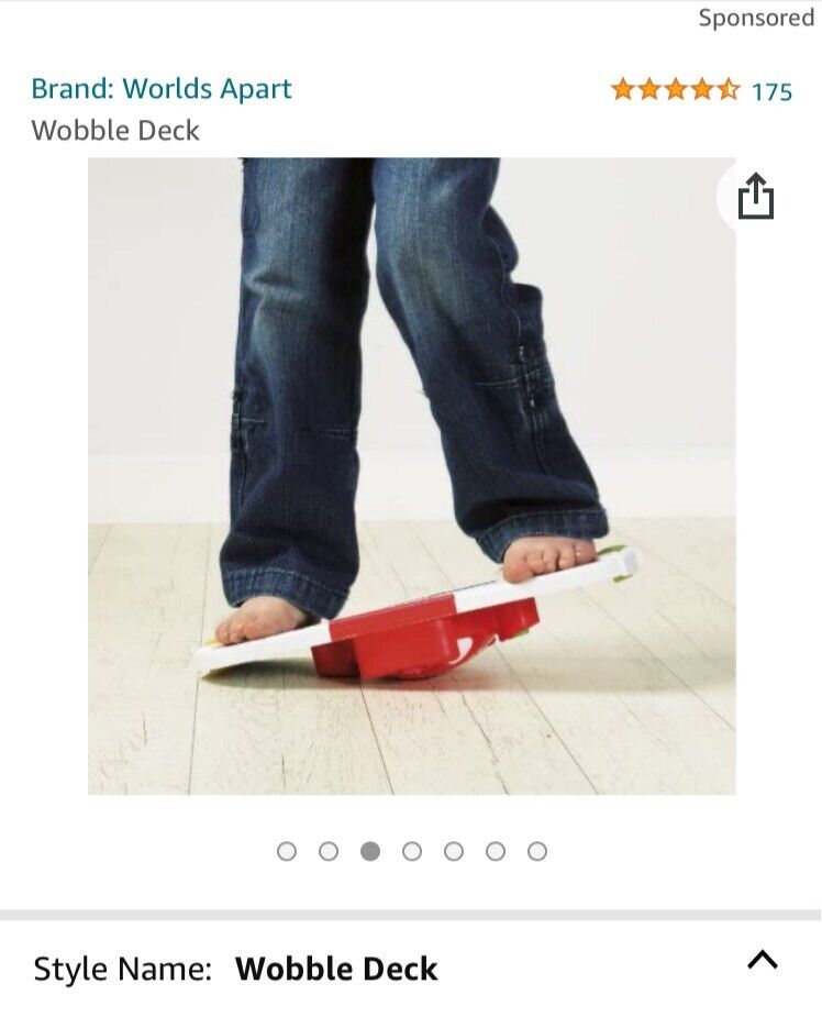 Wobble Deck Extreme Balance Game. Immaculate condition. No box
