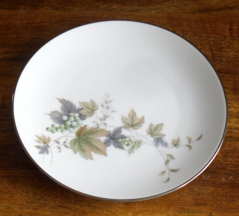 6 x Royal Ceramics RC / Noritake Side Plate in the Deauville 764 Pattern 16 cm