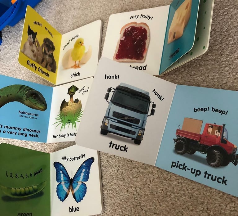 image for Baby’s toddler kids first books x5