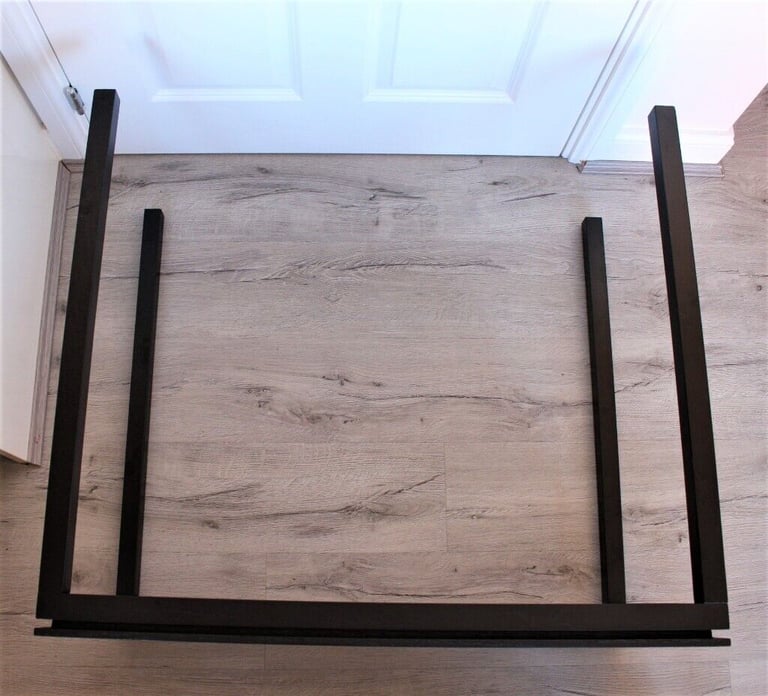Gillmore Cordoba British Design Small Black Oak Veneer Dining Table Kitchen