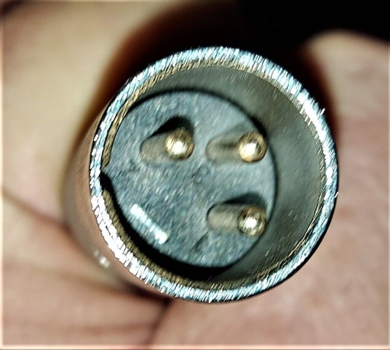 Microphone Cable Quarter Inch Jack To XLR [5- 6m] 