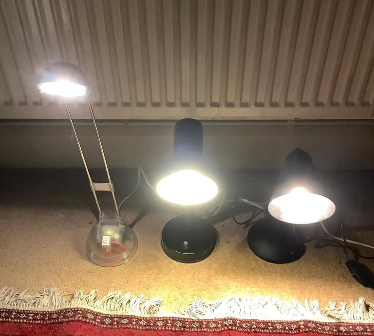 image for Two Reading Table Lamps 