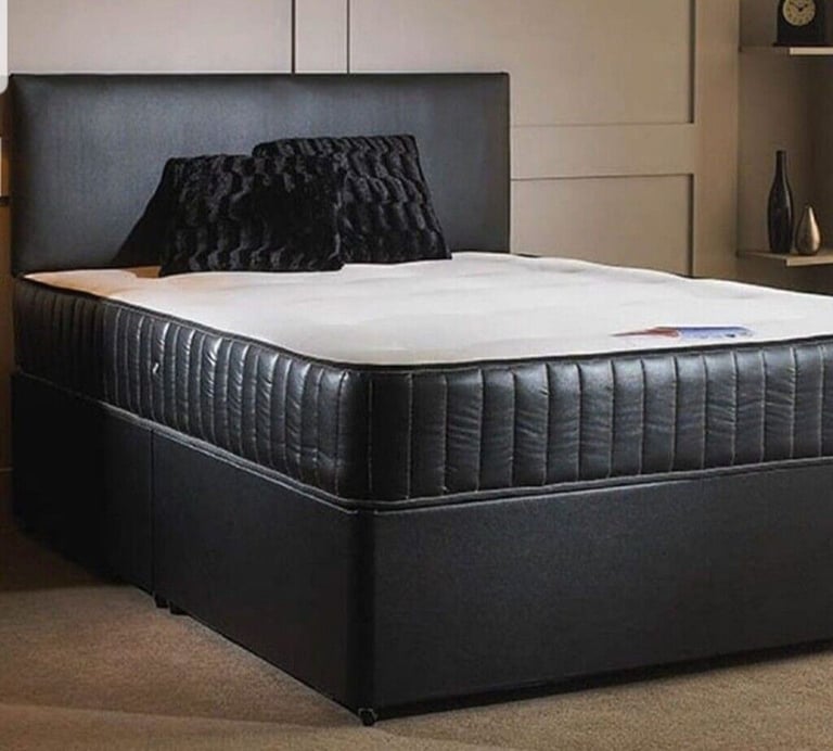 **Extra Strong Brand New Double Divan Bed and Mattress Available - All Sizes and Optional Storage