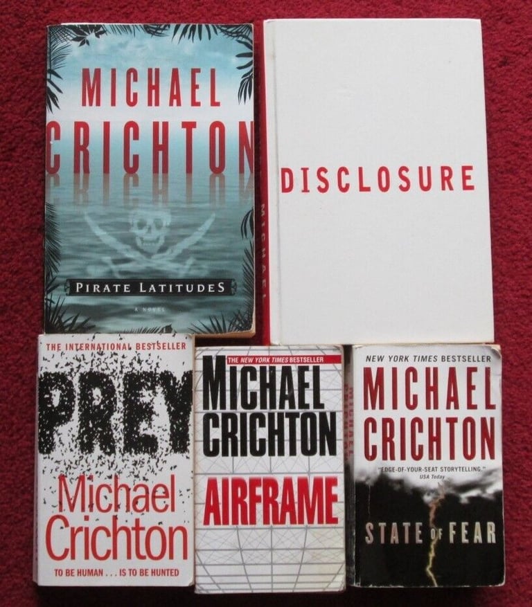 image for MICHAEL CRICHTON, SELECTION BOOKS £1.00 PER BOOK, TITLES IN DESCRIPTION  GC