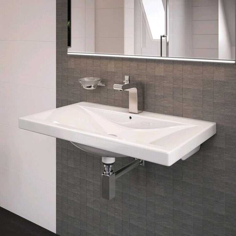Aukland 600 bathroom wash basins x 2