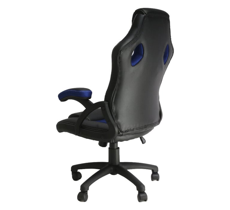New BLUE PC XBOX PS5 Gaming Computer Chair Ergonomic Adjustable Swivel Recliner Laptop Office Home