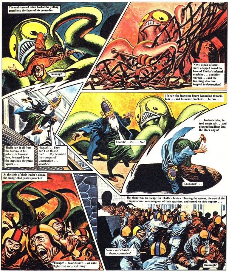 The Trigan Empire (the complete series, 12 books in perfect condition) (£900)