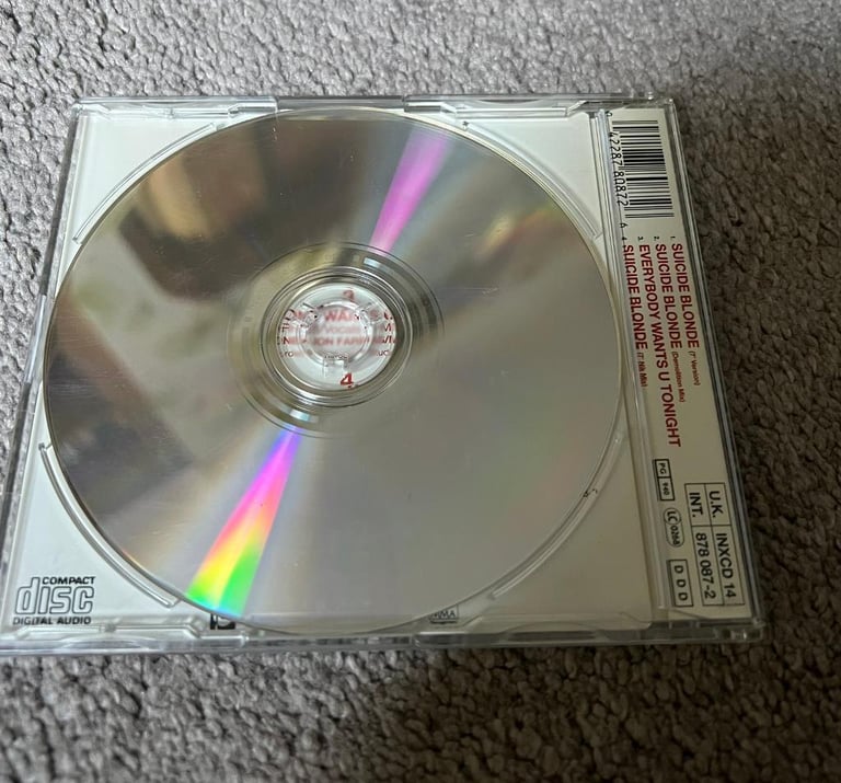 INXS Suicide Blonde CD Single 1990