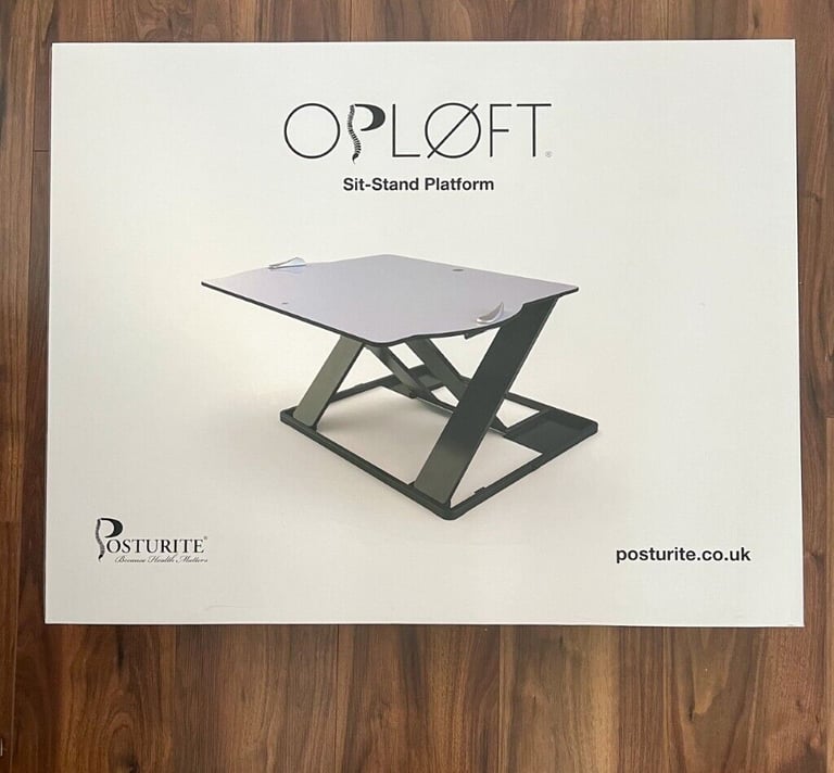 Brand New Posturite Oploft Sit-Stand Desk (Normally RRP for £400!)