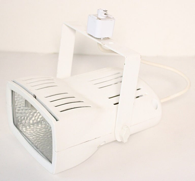 Shop Showroom Home Studio Light Track With 3x Spot Flood Lights