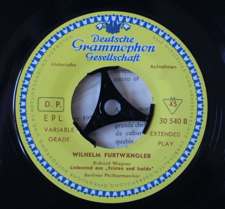 Die Grossen Ihrer Zeit - Furtwangler - Egmont/Isoldes Liebestod (DGG 7 in.)