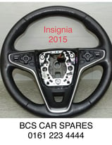 Vauxhall insignia steering wheel 