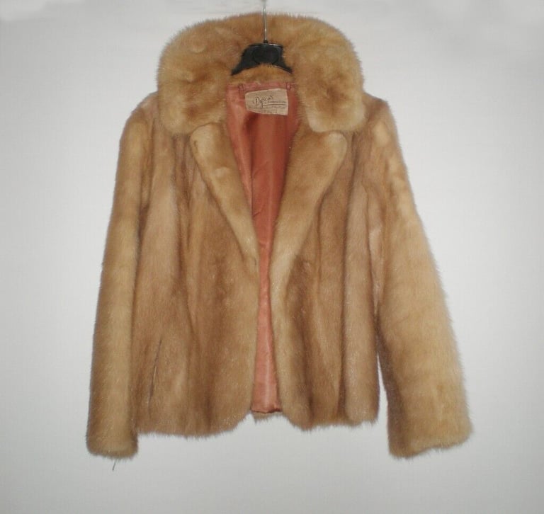 Beautiful Real Mink Fur jacket, size S/M