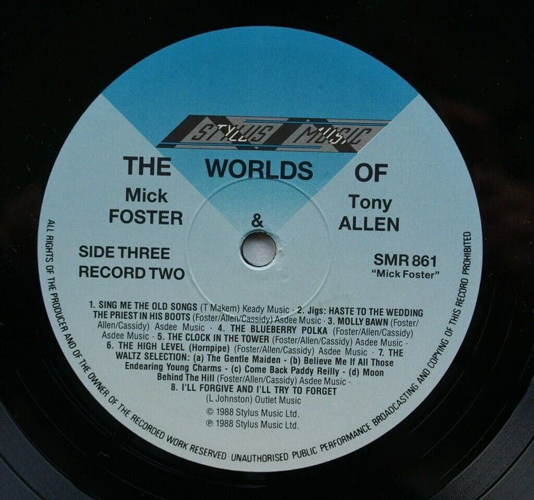 The Worlds of Mick Foster & Tony Allen (2 LP set) - SMR 861