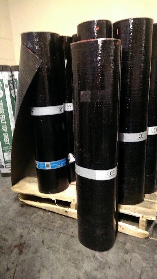 Torch On Underlay Under Felt IKO Universal Glass APP Sand Finish 16m x 1m Trade