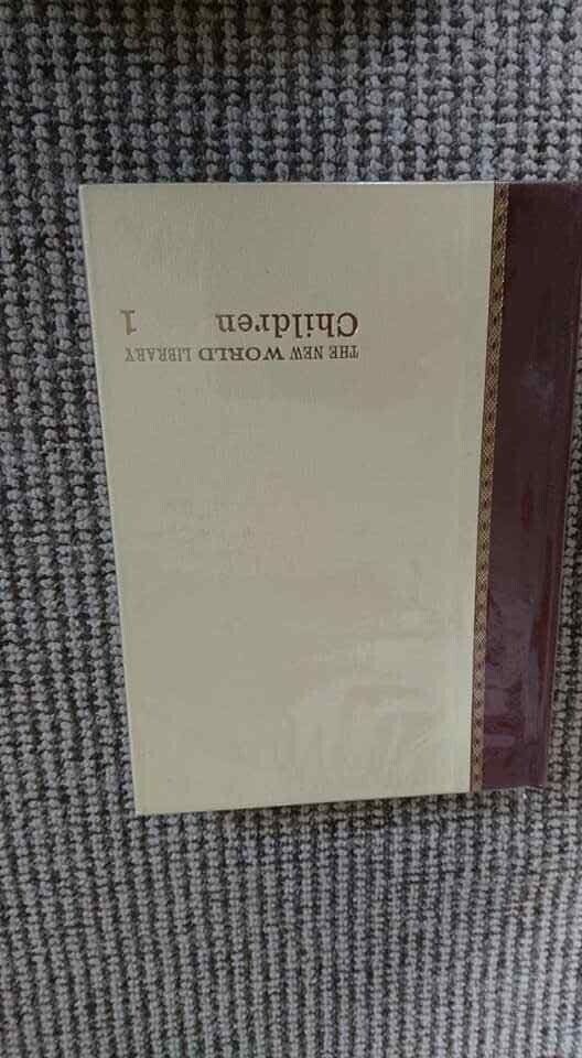 new world library set of childrens encyclopedias,