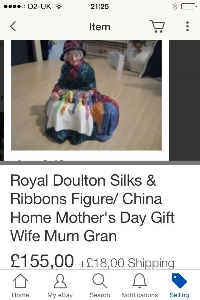 figurines royal doulton balloon seller balloon lady silk ribbons biddy