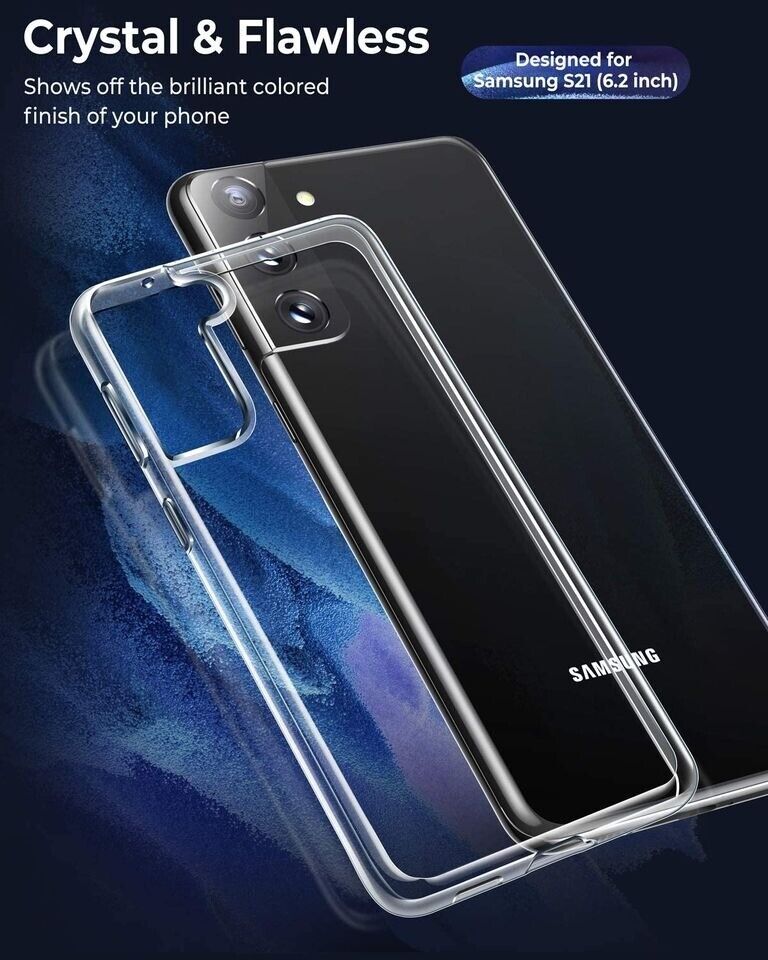Case for Samsung Galaxy S21 5G (6.2 inch) Clear Colour