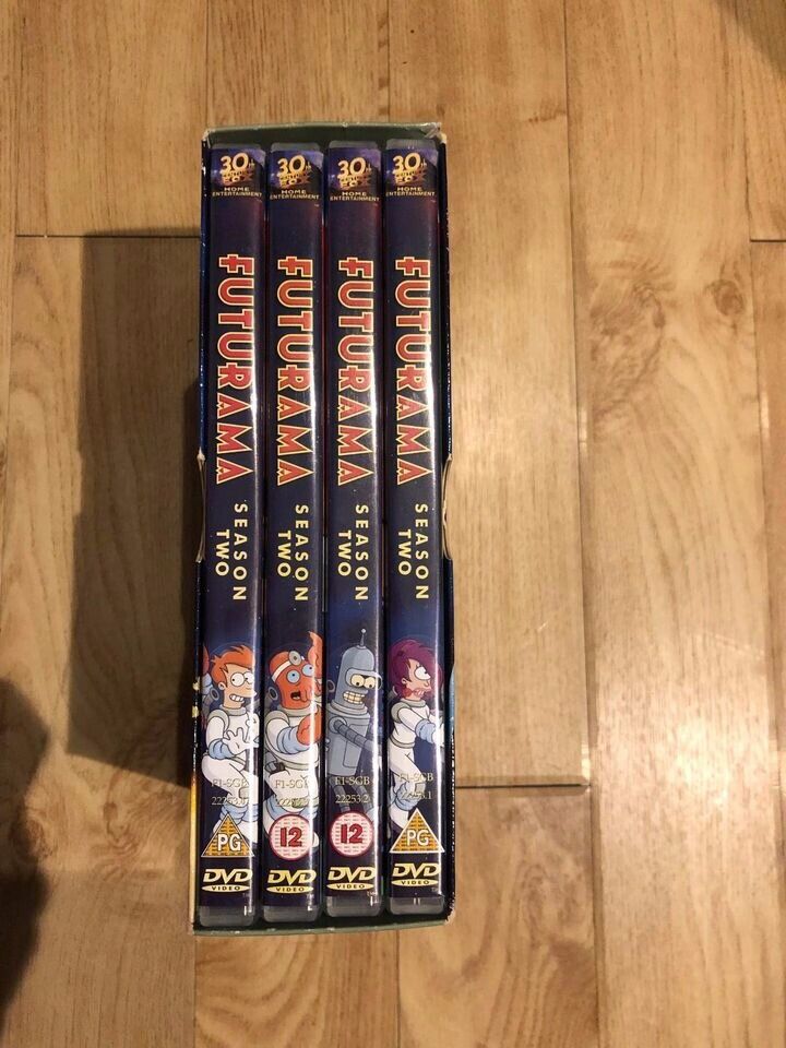 image for Futurama Series DVD The complete collection of Season 2 all in excellent condition