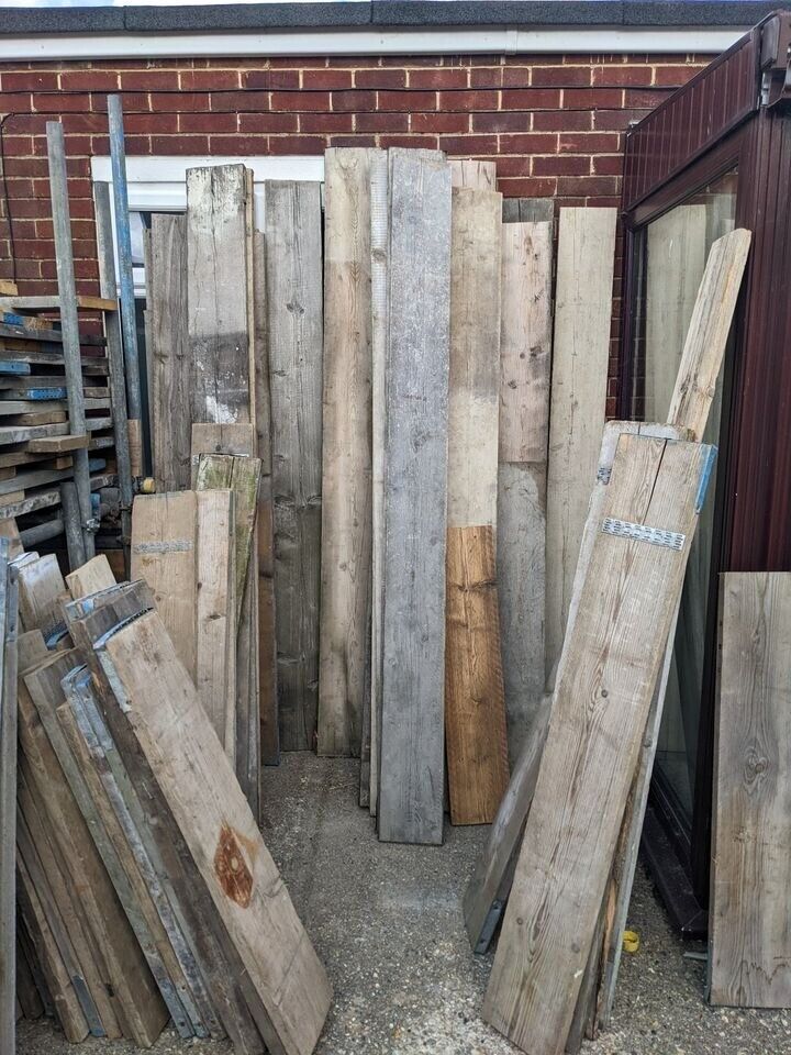image for Individual Reclaimed Scaffold Boards For Sale £1.50 per ft