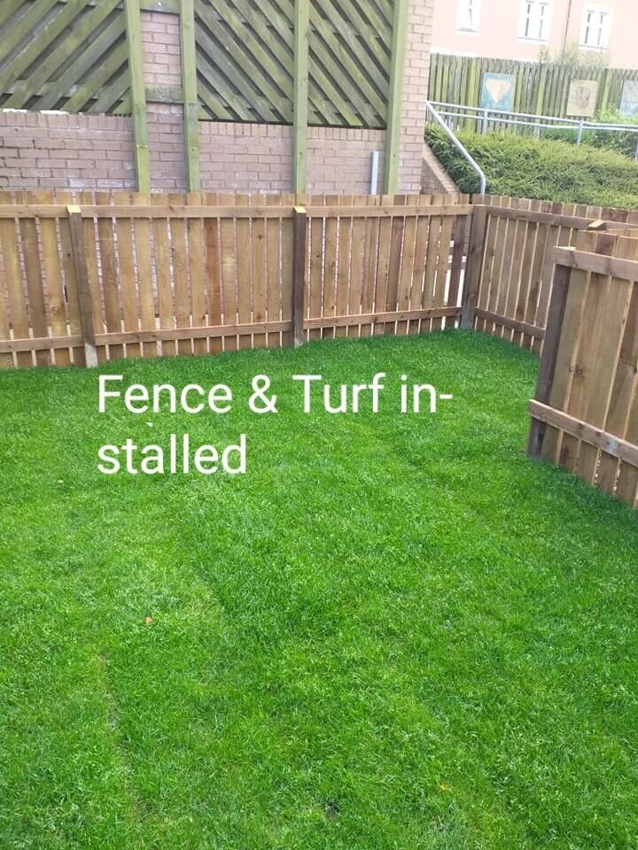 Landscape Gardener. Grass cutting Fencing. Slabbing. Turf. Hedges Cut