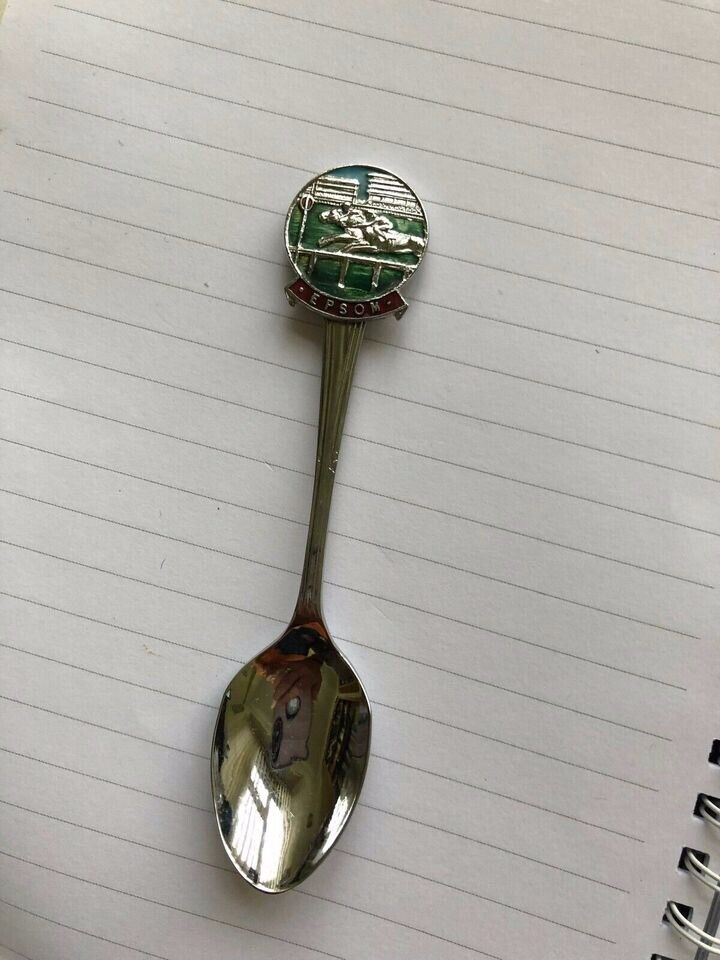 image for Vintage Souvenir teaspoon for Epsom(never used) part of collection. Many more available