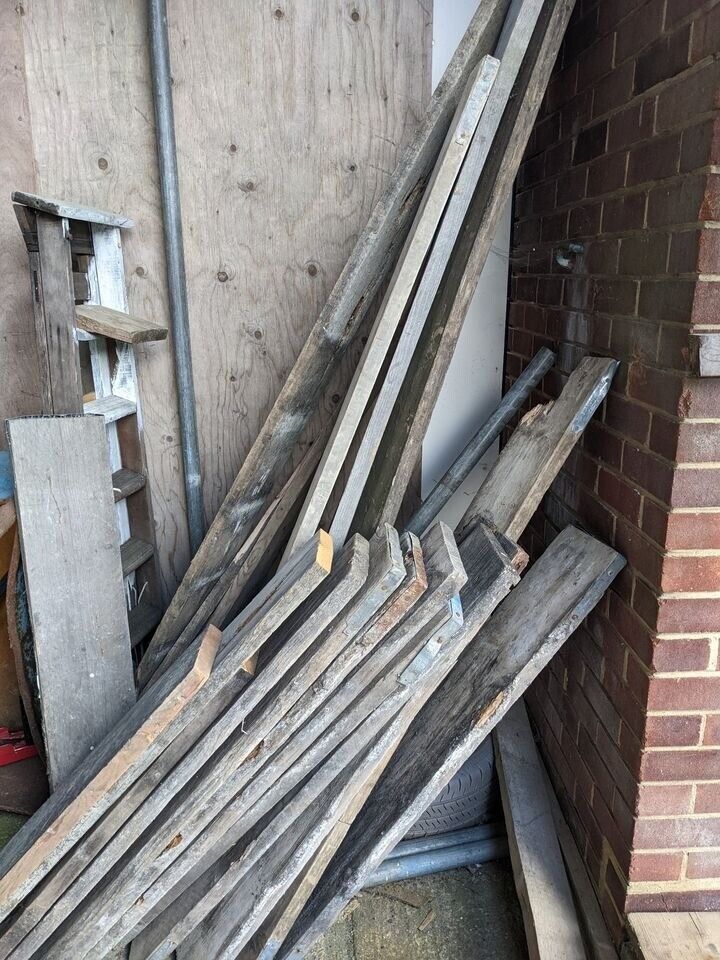 Individual Reclaimed Scaffold Boards For Sale £1.50 per ft