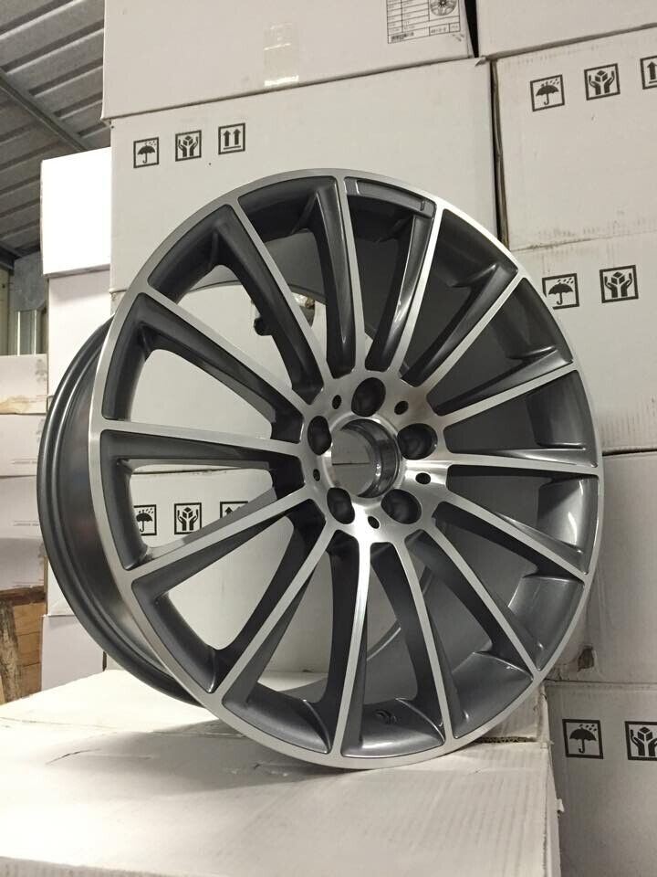18 19 20" Mercedes Twist style wheels A C E S V CLASS GLE GLC W205 W212 W213 5X112 W221 W222