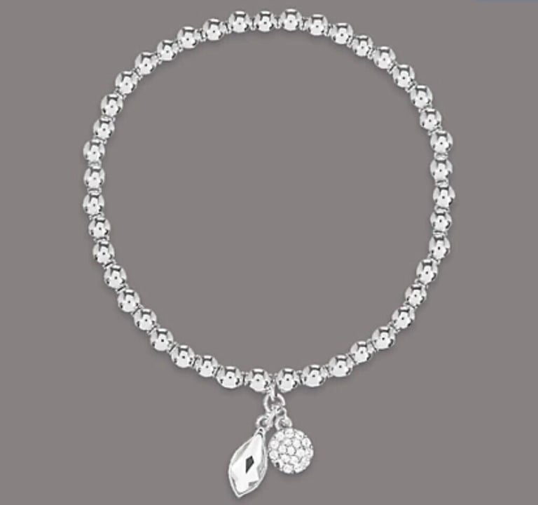 image for M&S Charm Bracelet with Swarovski® Crystals