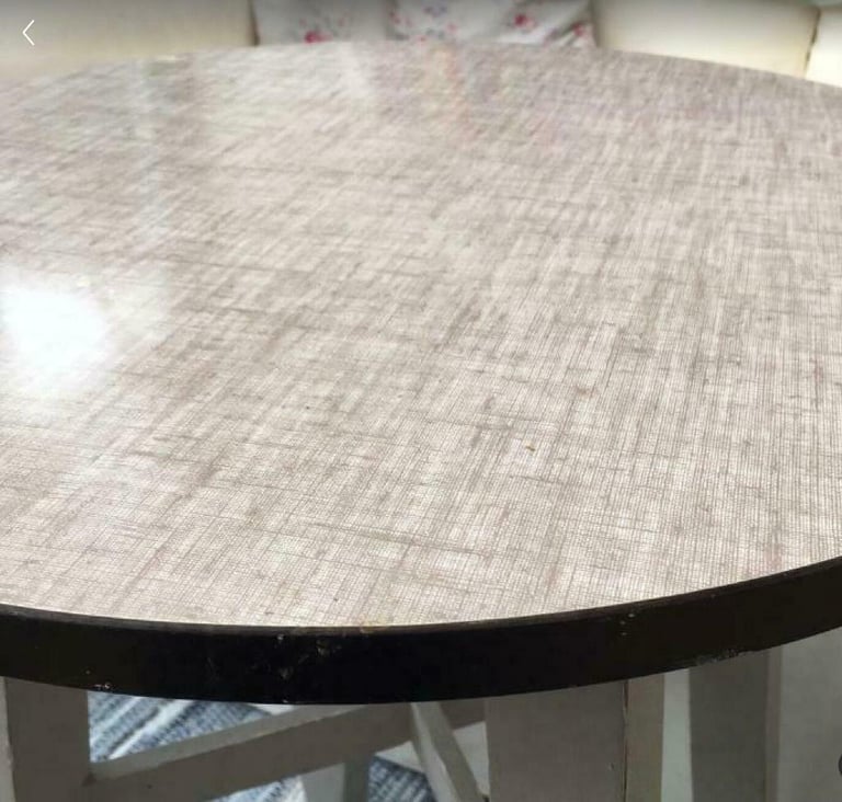 Pub style retro Formica top table 